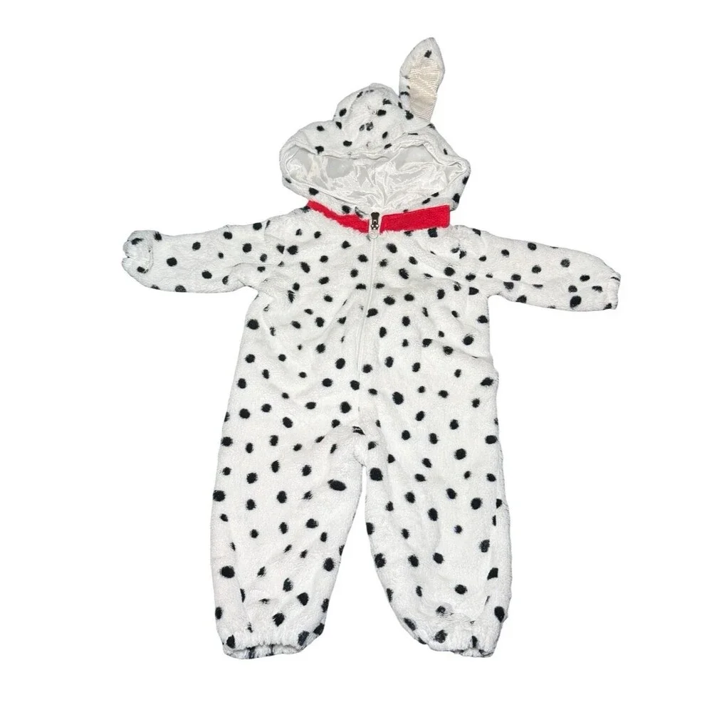 Baby Dalmatian Costume One-piece Size 6-12 Months